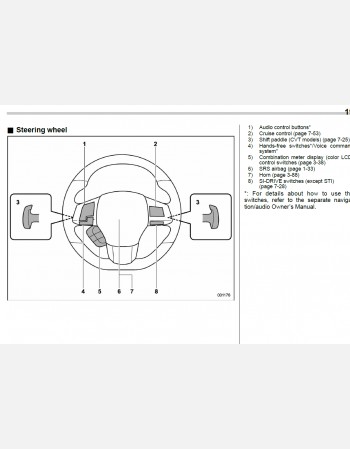 subaru wrx 2019 owners manual